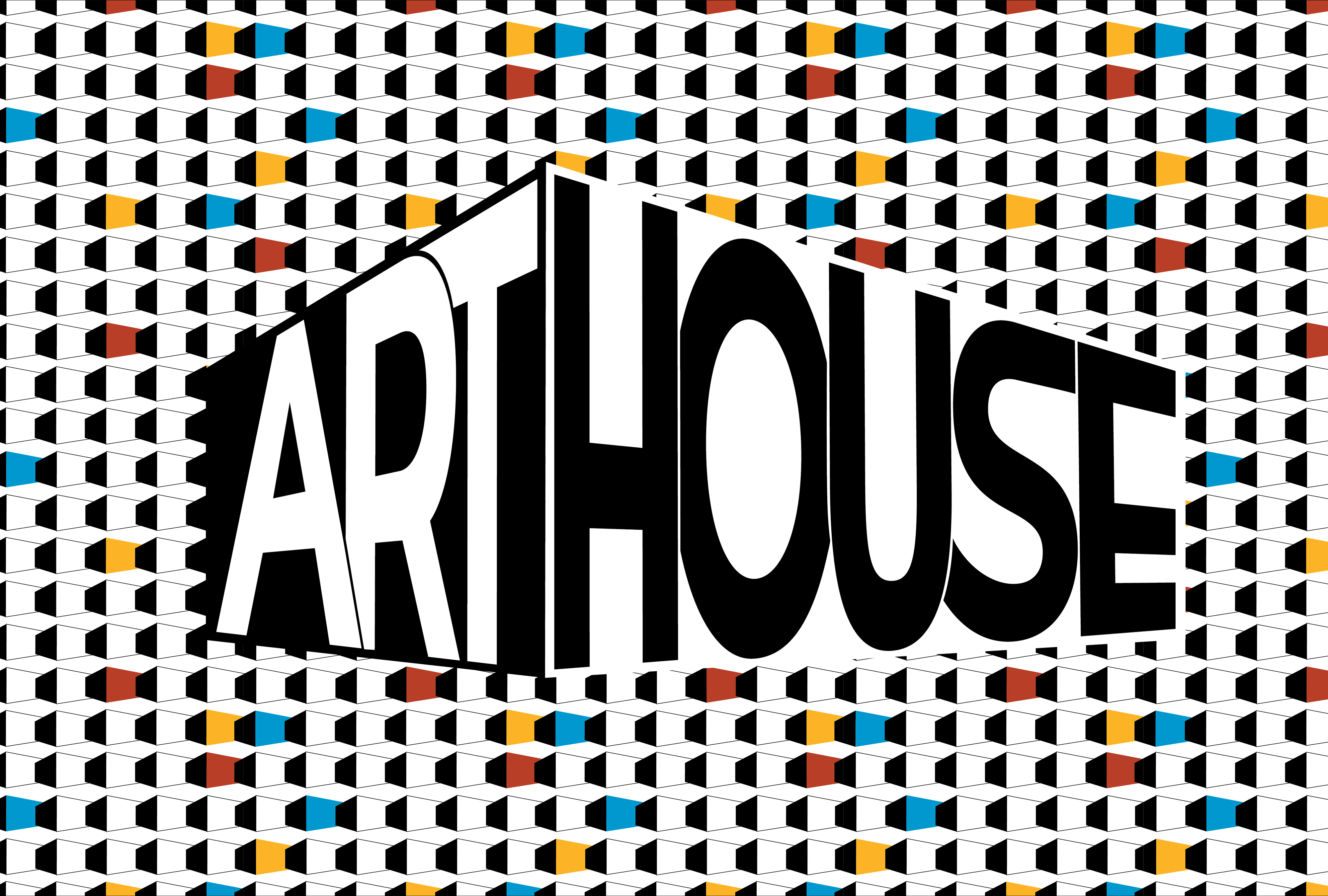 Black & White logo for Art House